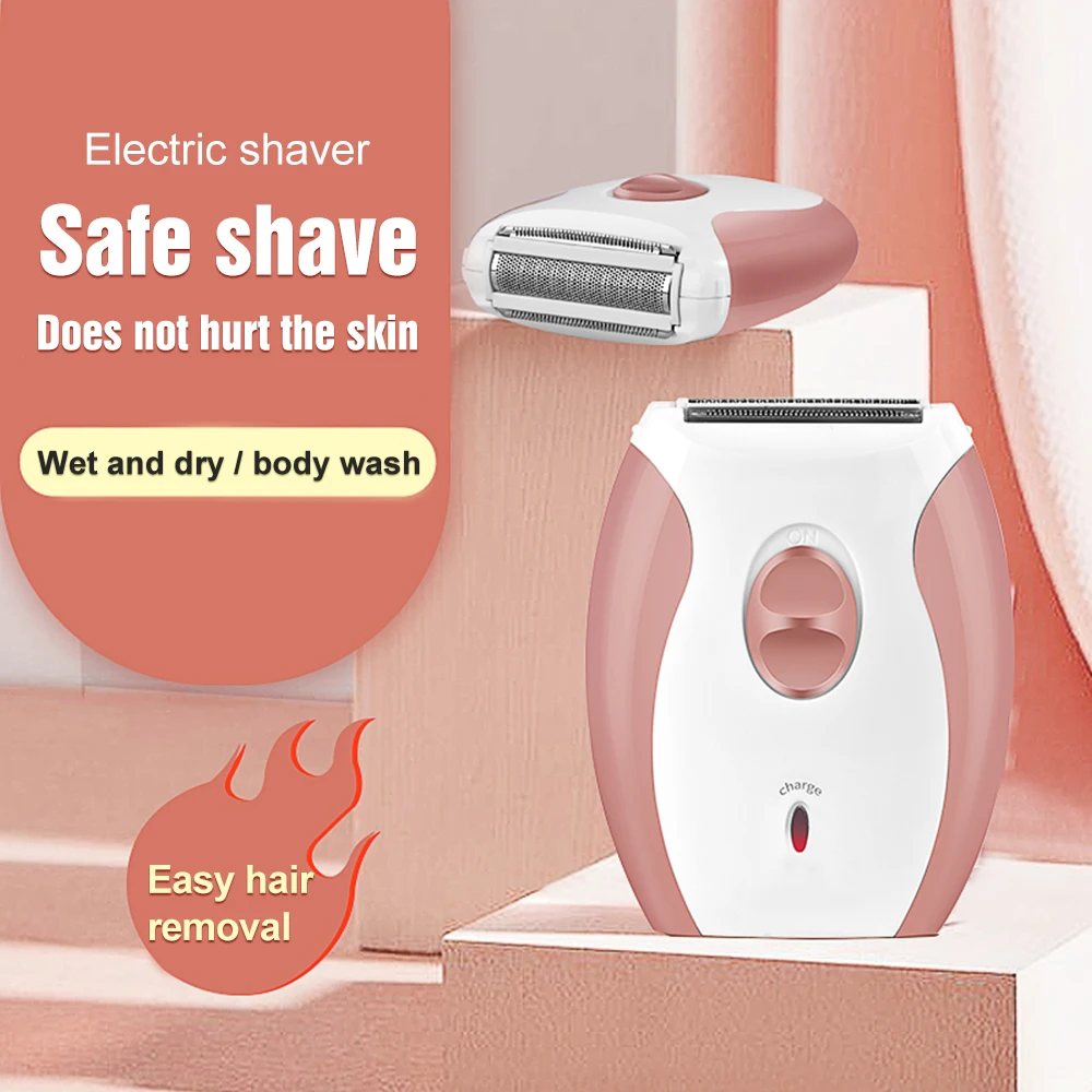 

2020 New Rechargeable Lady Shaver Hair Removal Clipper Device Women Epilator Electric Shaving Scraping Razor Depilation Remover