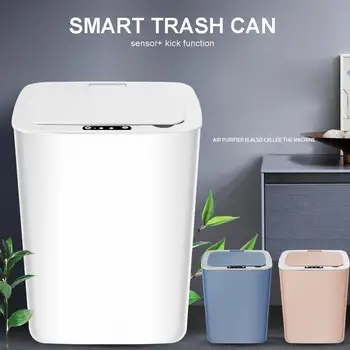 Automatic Touchless Intelligent Induction Motion Sensor Kitchen Trash Can Wide Opening Sensor Eco-friendly Waste Garbage Bin
Automatic Touchless Intelligent Induction Motion Sensor Kitchen Trash Can Wide Opening Sensor Eco-friendly Waste Garbage Bin