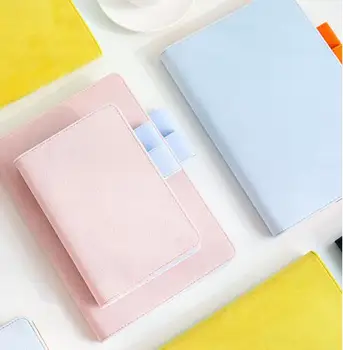 Cute INS Fashion Pure Color Light Journal Cover A5/A6 Suit For Standard A5 A6 Fitted Paper Book 2020 DIY Planner Supplies 
Cute INS Fashion Pure Color Light Journal Cover A5/A6 Suit For Standard A5 A6 Fitted Paper Book 2020 DIY Planner Supplies