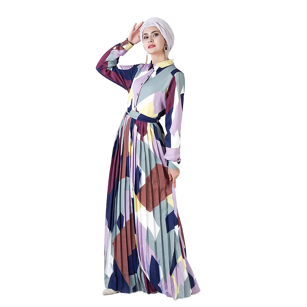 Muslim Geometric Abaya Print Cardigan Maxi Dress Long Robe Gowns Tunic Kimono Middle East Ramadan Arab Islamic Prayer Clothing
Muslim Geometric Abaya Print Cardigan Maxi Dress Long Robe Gowns Tunic Kimono Middle East Ramadan Arab Islamic Prayer Clothing
