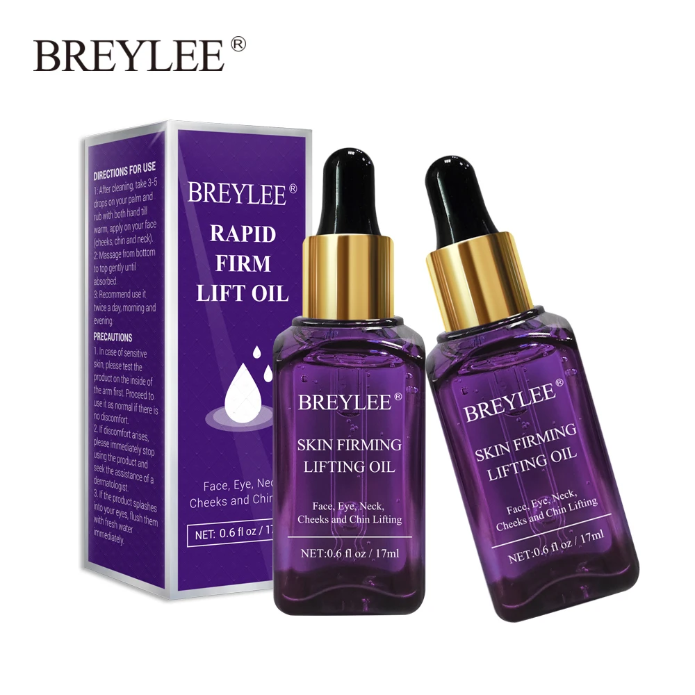 BREYLEE Lifting Firming Face Essential Oil Improve Sagging Skin Essence Anti Wrinkle Face Eye Neck Cheek Lifting Skin Care 2 PCS
BREYLEE Lifting Firming Face Essential Oil Improve Sagging Skin Essence Anti Wrinkle Face Eye Neck Cheek Lifting Skin Care 2 PCS