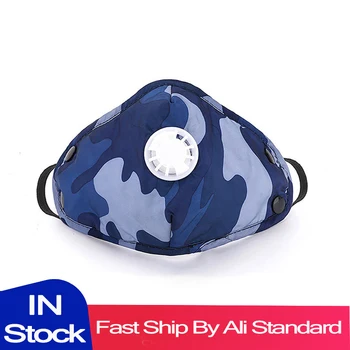 POWECOM Camouflage Mouth Mask Breathable Mouth-muffle With Respiration Valve Washable Reusable Face Masks Anti Dust and Smoke
POWECOM Camouflage Mouth Mask Breathable Mouth-muffle With Respiration Valve Washable Reusable Face Masks Anti Dust and Smoke
