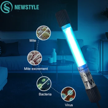 7W/11W Portable UV Sterilizer Light With Ozone Ultraviolet Tube Waterproof Disinfection Bactericidal Lamp Bulb Stick Light 
7W/11W Portable UV Sterilizer Light With Ozone Ultraviolet Tube Waterproof Disinfection Bactericidal Lamp Bulb Stick Light