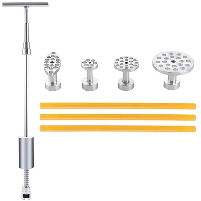 Car Bodywork Dent Paintless Repair T Bar Slide Hammer Glue Puller Tabs (Aluminum Alloy)
Car Bodywork Dent Paintless Repair T Bar Slide Hammer Glue Puller Tabs (Aluminum Alloy)
