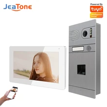 Jeatone WiFi Video Intercom Smart Fingerprint Unlock Motion Detection Automatically Video Record Video Doorbell Apartment
Jeatone WiFi Video Intercom Smart Fingerprint Unlock Motion Detection Automatically Video Record Video Doorbell Apartment