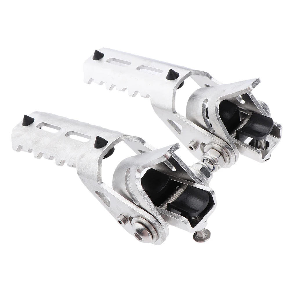 Highway Foot Pegs Rest 25mm Crash Bars Mount For BMW R1200GS LC 2013-2017 Highway Foot Pegs Rest 25mm Crash Bars Mount For BMW R1200GS LC 2013-2017