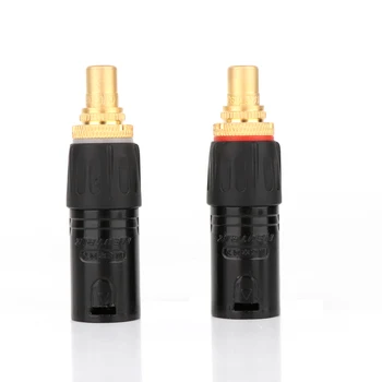 2pcs/lot hifi audio XLR male to RCA Female Socket Adapter plated gold RCA plug
2pcs/lot hifi audio XLR male to RCA Female Socket Adapter plated gold RCA plug