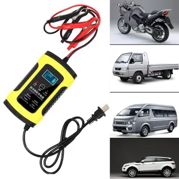 Automatic Car Battery Charger 12V 6A for Auto Motorcycle One Button Repair for Activating Battery LCD Display Wet Dry Lead Acid 
Automatic Car Battery Charger 12V 6A for Auto Motorcycle One Button Repair for Activating Battery LCD Display Wet Dry Lead Acid