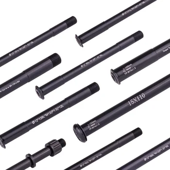 Bicycle Hub Shaft MTB Thru axle Road Bike Front Rear hub Skewers 12/15mm Wheel Axis Hub Shaft 15x100 12x142 12x100 12x148 15x110
Bicycle Hub Shaft MTB Thru axle Road Bike Front Rear hub Skewers 12/15mm Wheel Axis Hub Shaft 15x100 12x142 12x100 12x148 15x110