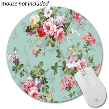 Round Shape Smooth Gaming Mouse Pad Soft Cloth Non-Slip Supplies Desktop Easy Clean Durable Romantic Flowers Rubber Base Vintage
Round Shape Smooth Gaming Mouse Pad Soft Cloth Non-Slip Supplies Desktop Easy Clean Durable Romantic Flowers Rubber Base Vintage