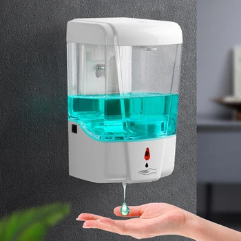Wall-mounted Intelligent Sensor Soap Liquid Automatic Soap Dispenser Touch-free Hand Washing Soap Liquid Box
Wall-mounted Intelligent Sensor Soap Liquid Automatic Soap Dispenser Touch-free Hand Washing Soap Liquid Box