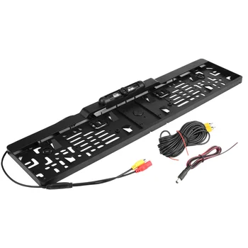 European Automobiles Number License Plate Frame With Rearview Reverse Backup Camera Infrared Rear View Camera
European Automobiles Number License Plate Frame With Rearview Reverse Backup Camera Infrared Rear View Camera