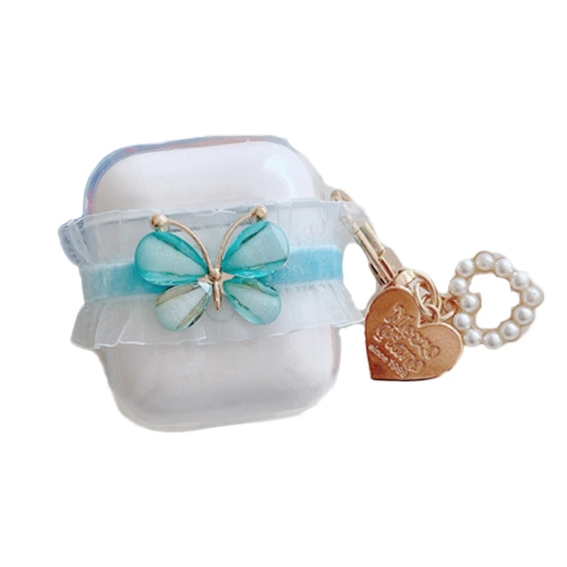 Delicate Bowknot Lace Transparent Soft TPU Protecter for Airpods 1/2 AirPods 3rd Pro Protect Case Cover with Rhinestone Pendant
Delicate Bowknot Lace Transparent Soft TPU Protecter for Airpods 1/2 AirPods 3rd Pro Protect Case Cover with Rhinestone Pendant