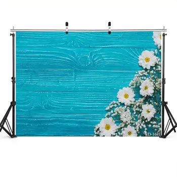 White Flower Blue Wooden Board Photography Background Props For Baby Shower Kid Portrait Food Cake Backdrops Photo Studio Decor
White Flower Blue Wooden Board Photography Background Props For Baby Shower Kid Portrait Food Cake Backdrops Photo Studio Decor