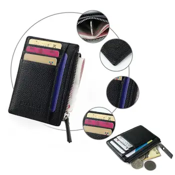 Women Men Small Wallets Unisex PU Leather Coin Zipper Purse Card Package Multi-function Coin Handbag Clutch Card Holder
Women Men Small Wallets Unisex PU Leather Coin Zipper Purse Card Package Multi-function Coin Handbag Clutch Card Holder