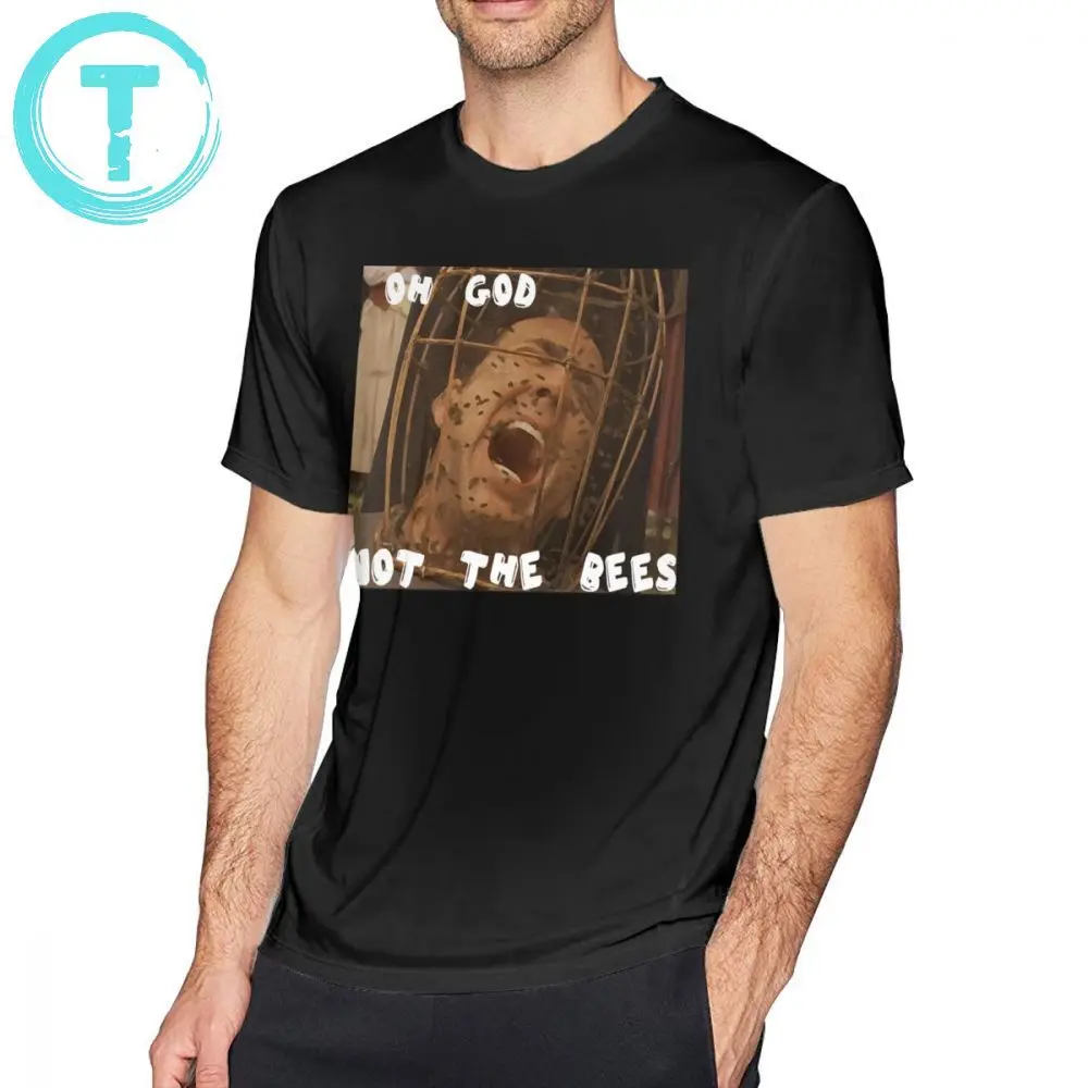 Nicolas Cage T Shirt OH GOD NOT THE BEES T-Shirt Short Sleeves XXX Tee Shirt Funny Print 100 Percent Cotton Fashion Male Tshirt
Nicolas Cage T Shirt OH GOD NOT THE BEES T-Shirt Short Sleeves XXX Tee Shirt Funny Print 100 Percent Cotton Fashion Male Tshirt