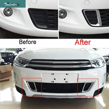 Tonlinker Exterior Front Racing grills Cover Stickers for Citroen C-Elysee 2014-19 Car Styling 2 Pcs ABS Chrome Cover stickers
Tonlinker Exterior Front Racing grills Cover Stickers for Citroen C-Elysee 2014-19 Car Styling 2 Pcs ABS Chrome Cover stickers