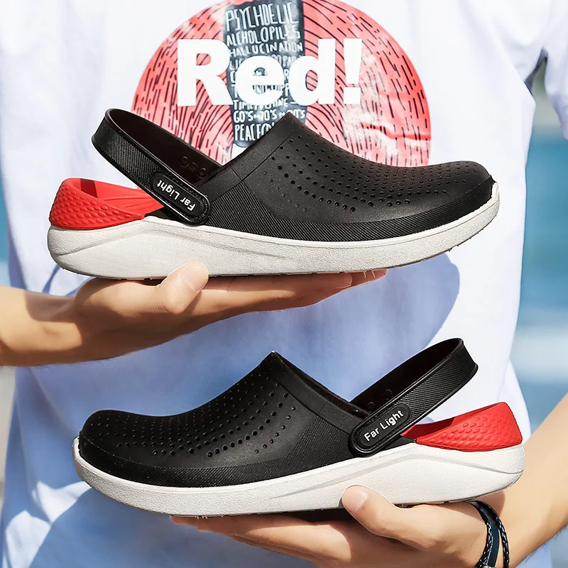 New Style 2019 MEN'S Sandals Couples Outdoor Porous Sandals Sandals Anti-slip Lightweight Sandals
New Style 2019 MEN'S Sandals Couples Outdoor Porous Sandals Sandals Anti-slip Lightweight Sandals