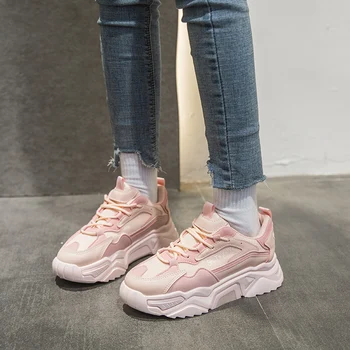 Fashion Round Toe Flat Sneakers Shoes Women Sexy Lace Up Vulcanized Shoes Woman Mesh Running Shoes Sport Shoes Ladies Shoes 2020
Fashion Round Toe Flat Sneakers Shoes Women Sexy Lace Up Vulcanized Shoes Woman Mesh Running Shoes Sport Shoes Ladies Shoes 2020