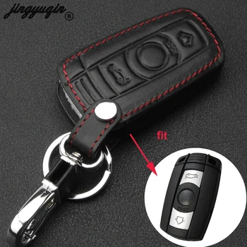 jingyuqin for BMW 1/3/5/7 Series CAS3 X5 X6 Z4 Auto 3 Button Key Case Car Remote Smart Key Leather Cover
jingyuqin for BMW 1/3/5/7 Series CAS3 X5 X6 Z4 Auto 3 Button Key Case Car Remote Smart Key Leather Cover