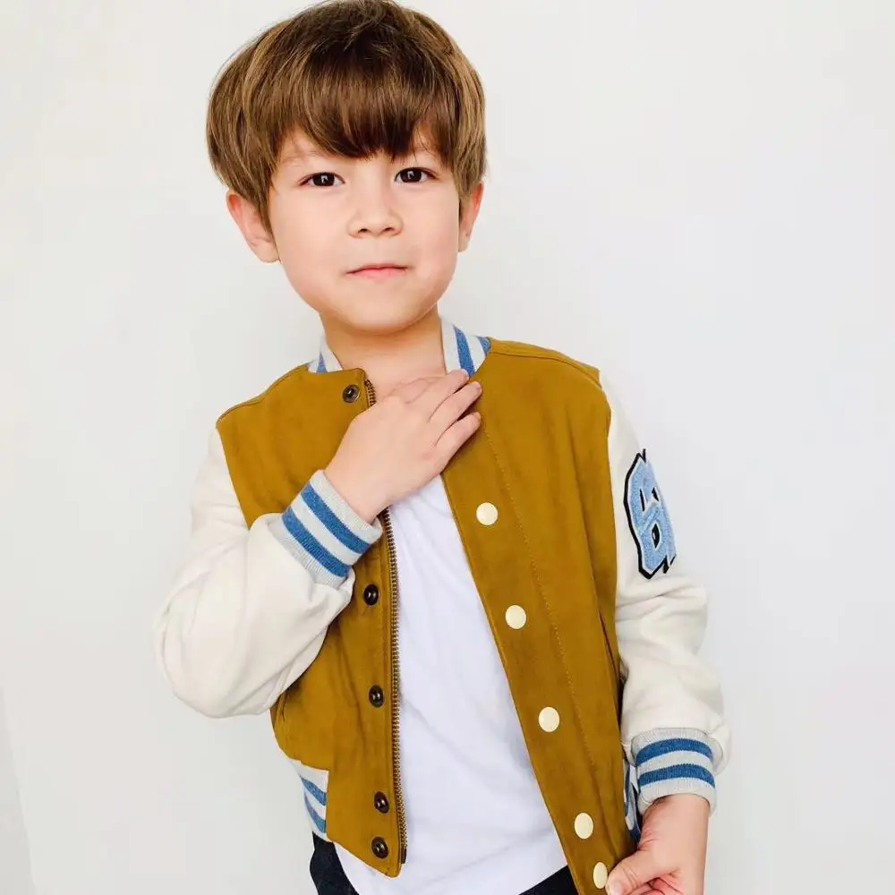 Boys jacket autumn handsome boys outwear clothes boutique kids clothes 
Boys jacket autumn handsome boys outwear clothes boutique kids clothes