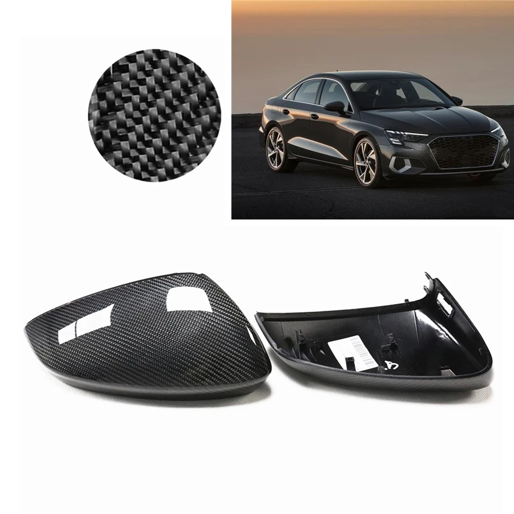 For Audi A3 2021 With Lane Assist Mirror Cover Car Rear View Cap Real Dry Carbon Fiber Replacement Reverse Shell Cases Clip On
For Audi A3 2021 With Lane Assist Mirror Cover Car Rear View Cap Real Dry Carbon Fiber Replacement Reverse Shell Cases Clip On