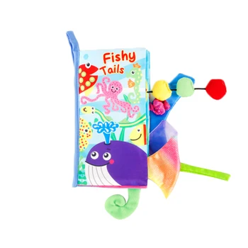 Animals Tail Learning Fabric Book 3D Baby Cloth Book Children Early Development Educational Playbook
Animals Tail Learning Fabric Book 3D Baby Cloth Book Children Early Development Educational Playbook
