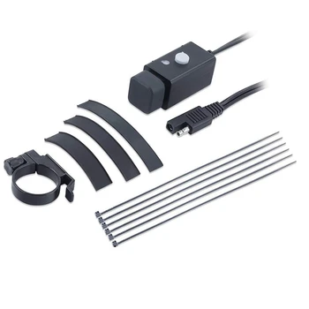 Waterproof Motorcycle USB Charger Adapter with SAE Quick Connector and Power Switch 5V Smart Charging Power Port for iPhone, Tab
Waterproof Motorcycle USB Charger Adapter with SAE Quick Connector and Power Switch 5V Smart Charging Power Port for iPhone, Tab