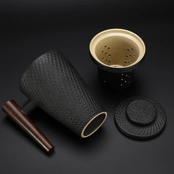 Creative Ceramic Coffee Mug Teacup With Filter Wooden Handle Cups Festival Couples Best Gifts 260ML Ceramic Cup Box Gift With
Creative Ceramic Coffee Mug Teacup With Filter Wooden Handle Cups Festival Couples Best Gifts 260ML Ceramic Cup Box Gift With