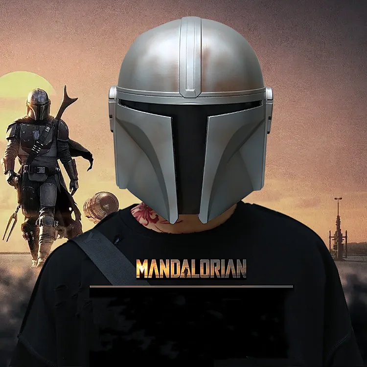2019 The Mandalorian Cosplay Helmet Full Face PVC Mask /Star Wars/ Mandalorian Halloween Party Helmet
2019 The Mandalorian Cosplay Helmet Full Face PVC Mask /Star Wars/ Mandalorian Halloween Party Helmet