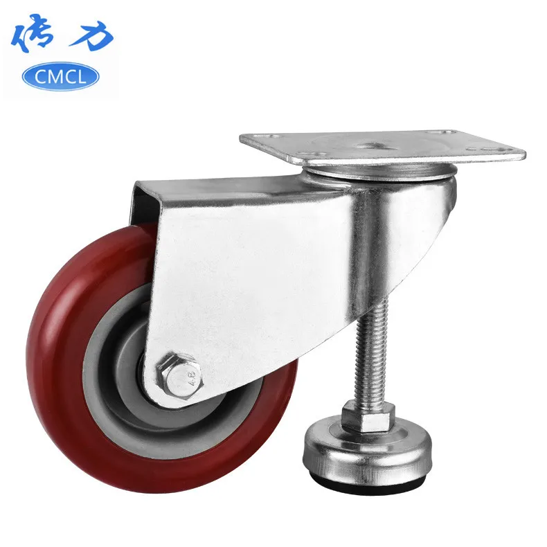 1 Pcs 4-inch Casters Horizontal Adjustment Wheel Medium-sized Jujube Red Pvc Adjustable With Foot Cup Caster Factory Direct
1 Pcs 4-inch Casters Horizontal Adjustment Wheel Medium-sized Jujube Red Pvc Adjustable With Foot Cup Caster Factory Direct