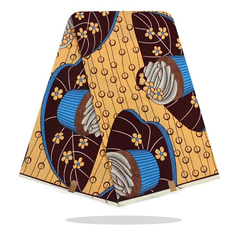 African Style Wax Print Fabric 100%Cotton Veritable Breathable Ankara Wax Dye Block Print Fabric By The Yards For Sewing RV09-48
African Style Wax Print Fabric 100%Cotton Veritable Breathable Ankara Wax Dye Block Print Fabric By The Yards For Sewing RV09-48