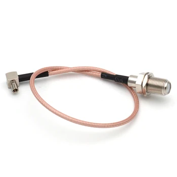 10 Pieces F Female Jack to TS9 Male Right Angle Plug Pigtail Cable RG316 Extension Cable 15CM
10 Pieces F Female Jack to TS9 Male Right Angle Plug Pigtail Cable RG316 Extension Cable 15CM