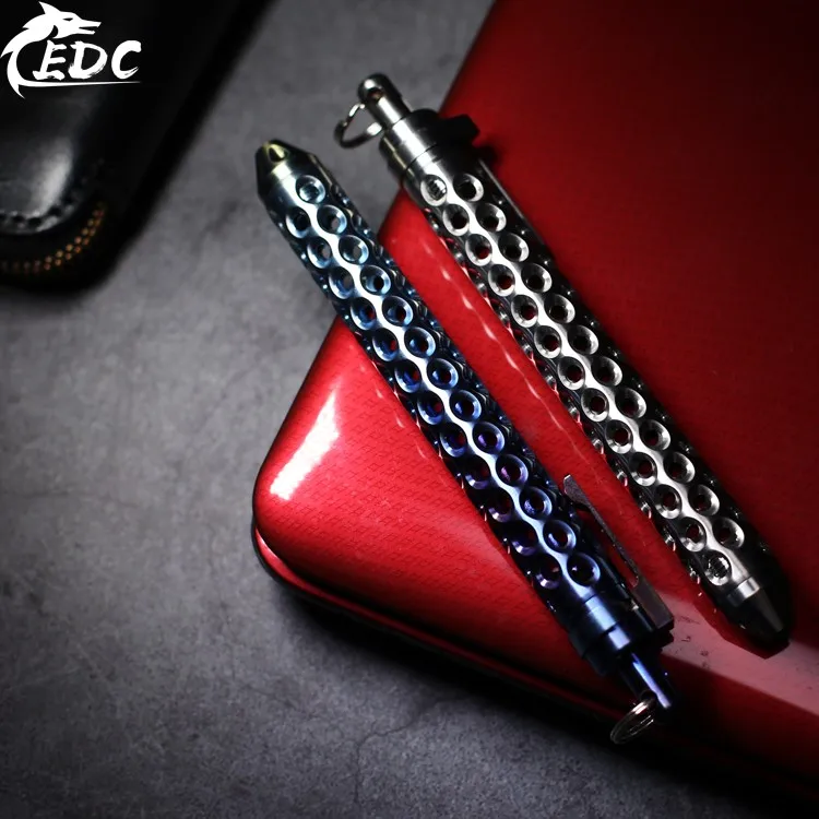 A119 TC4 Titanium tactical cool stick Hollow defense spray pen body shell edc tool self-defense equipment Body shell (no spray)
A119 TC4 Titanium tactical cool stick Hollow defense spray pen body shell edc tool self-defense equipment Body shell (no spray)