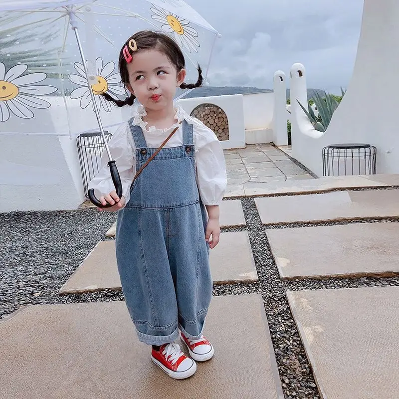 Baby Toddler Girls Overall Cowboy Breastplate 2021 Cargo Pants Korean Children Kids Dungarees Jeans Overalls for 2 3 4 5 6 Years
Baby Toddler Girls Overall Cowboy Breastplate 2021 Cargo Pants Korean Children Kids Dungarees Jeans Overalls for 2 3 4 5 6 Years