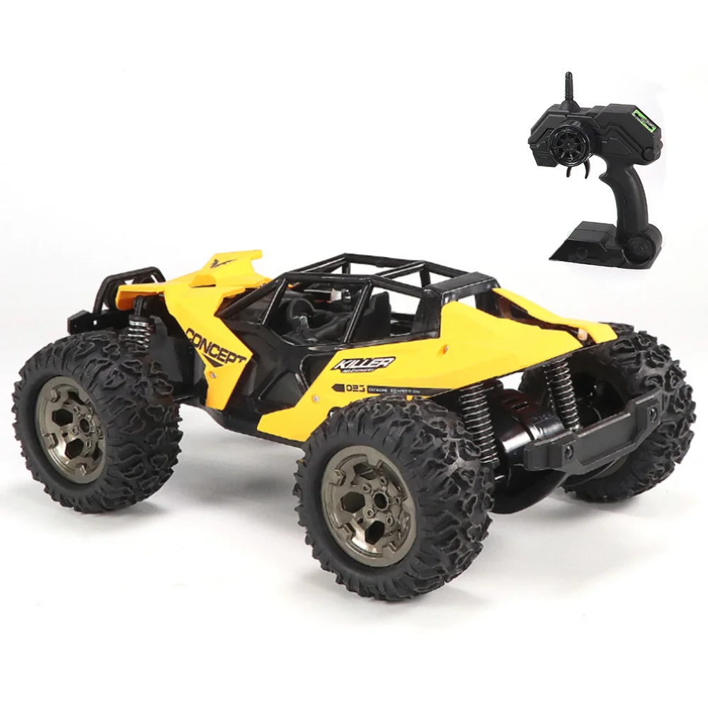 1:12 2WD RC Cars 2.4G Remote Control Bigfoot Car Toys Buggy High Speed 25KM/H Off-Road Vehicle Toys for Children Kids Best Gifts 
1:12 2WD RC Cars 2.4G Remote Control Bigfoot Car Toys Buggy High Speed 25KM/H Off-Road Vehicle Toys for Children Kids Best Gifts