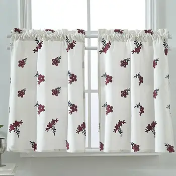Vintage Floral Printed Kitchen Short Curtain Rod Pocket Valance Window Treatment
Vintage Floral Printed Kitchen Short Curtain Rod Pocket Valance Window Treatment