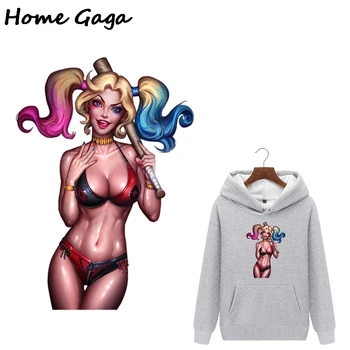 20pcs/lot Homegaga Movie Harleen Quinzel heat press stickers iron on patches Diy Handmade jacket t shirt thermal transfer D2149
20pcs/lot Homegaga Movie Harleen Quinzel heat press stickers iron on patches Diy Handmade jacket t shirt thermal transfer D2149
