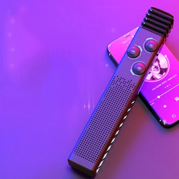 M11 Wireless Bluetooth Microphone Rechargeable Condenser Microphone, Integrated Microphone Speaker 
M11 Wireless Bluetooth Microphone Rechargeable Condenser Microphone, Integrated Microphone Speaker