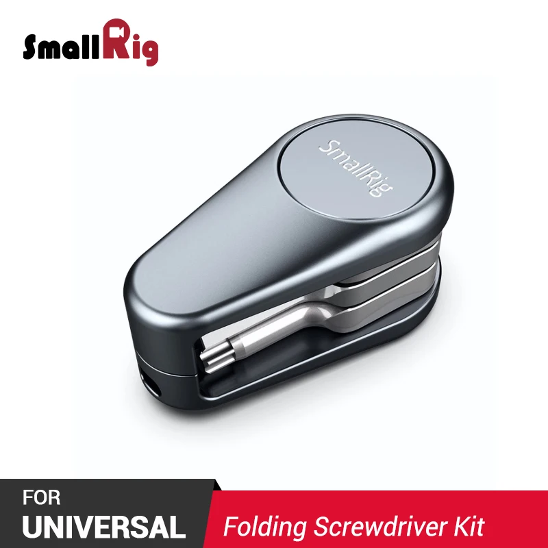 SmallRig Pocket-Sized DSLR Camera Rig Folding Screwdriver Kit Explorer Aluminum Light Weight Mini Multifunction Tool Kit 2371
SmallRig Pocket-Sized DSLR Camera Rig Folding Screwdriver Kit Explorer Aluminum Light Weight Mini Multifunction Tool Kit 2371