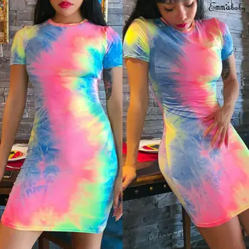 2019 Brand New Women Female Sling Sleeveless Tie Dyeing Print Bodycon Short Mini Pencil Dress for Party Cocktail Club 
2019 Brand New Women Female Sling Sleeveless Tie Dyeing Print Bodycon Short Mini Pencil Dress for Party Cocktail Club