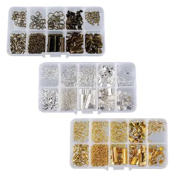 3 Boxes of DIY Earrings Accessories Metal Lobster Clip Jewelry Material Ear Jewelry Accessories (Golden + Silver + Copper, 1 Box
3 Boxes of DIY Earrings Accessories Metal Lobster Clip Jewelry Material Ear Jewelry Accessories (Golden + Silver + Copper, 1 Box