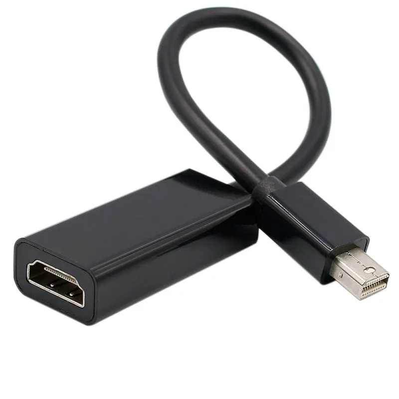 Mini DP To HDMI Female Converter Cable Plug-and-play Hot-plugging Adapter Cord For Apple Laptop Computer
Mini DP To HDMI Female Converter Cable Plug-and-play Hot-plugging Adapter Cord For Apple Laptop Computer