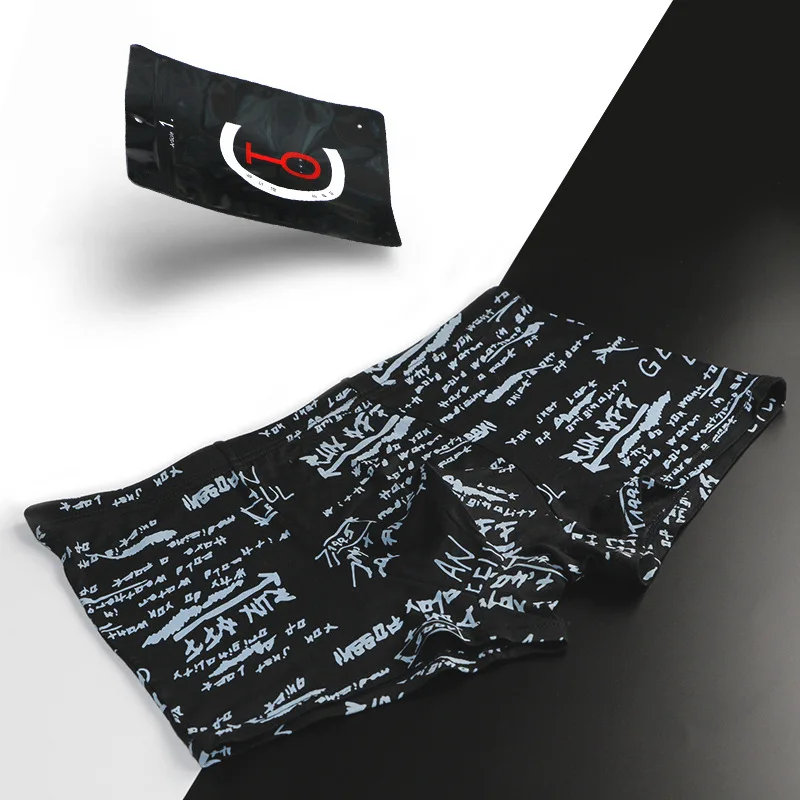 2019 Men's Underwear Midwaist Cotton Modal Male Sexy Boxers Comfortable and Breathable Printed Panties Shorts Buttock Lifting
2019 Men's Underwear Midwaist Cotton Modal Male Sexy Boxers Comfortable and Breathable Printed Panties Shorts Buttock Lifting
