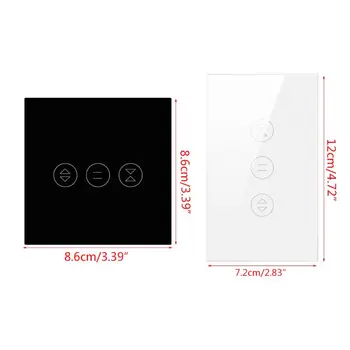 WiFi Smart Curtain Switch for Electric Roller Shutter EU/US Switch Timer Setting P0RE
WiFi Smart Curtain Switch for Electric Roller Shutter EU/US Switch Timer Setting P0RE