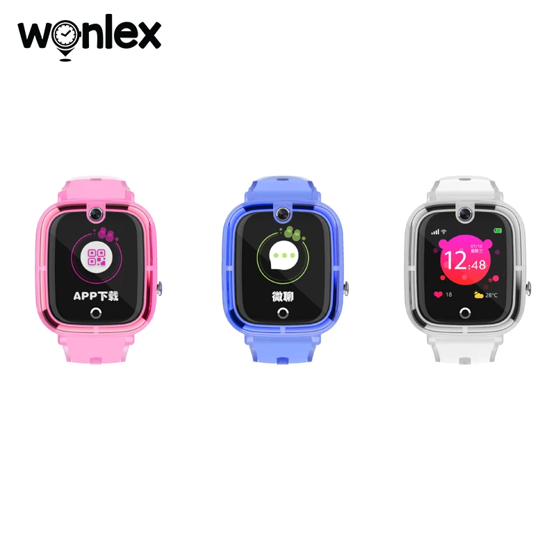 Детские Водонепроницаемые Смарт часы Wonlex KT07 2G GPS Wi Fi|Смарт-часы| |