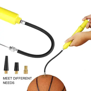 Ball Pump Air Inflator Soccer Basketball Football Needle Fitness Portable Two-way Hand Push Mini Pump
Ball Pump Air Inflator Soccer Basketball Football Needle Fitness Portable Two-way Hand Push Mini Pump