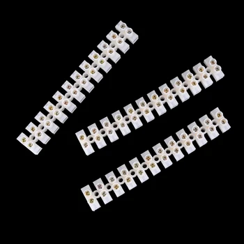 3pcs 12 Way ABS Terminal Block Wire Connector Strip 10A For Electrical Wiring Household Use 109*17*13mm
3pcs 12 Way ABS Terminal Block Wire Connector Strip 10A For Electrical Wiring Household Use 109*17*13mm
