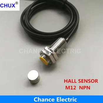 Permanent Magnet Switch M12 NO Proximity Switch normally open with magnet distance 10mm Hall Sensor NPN
Permanent Magnet Switch M12 NO Proximity Switch normally open with magnet distance 10mm Hall Sensor NPN