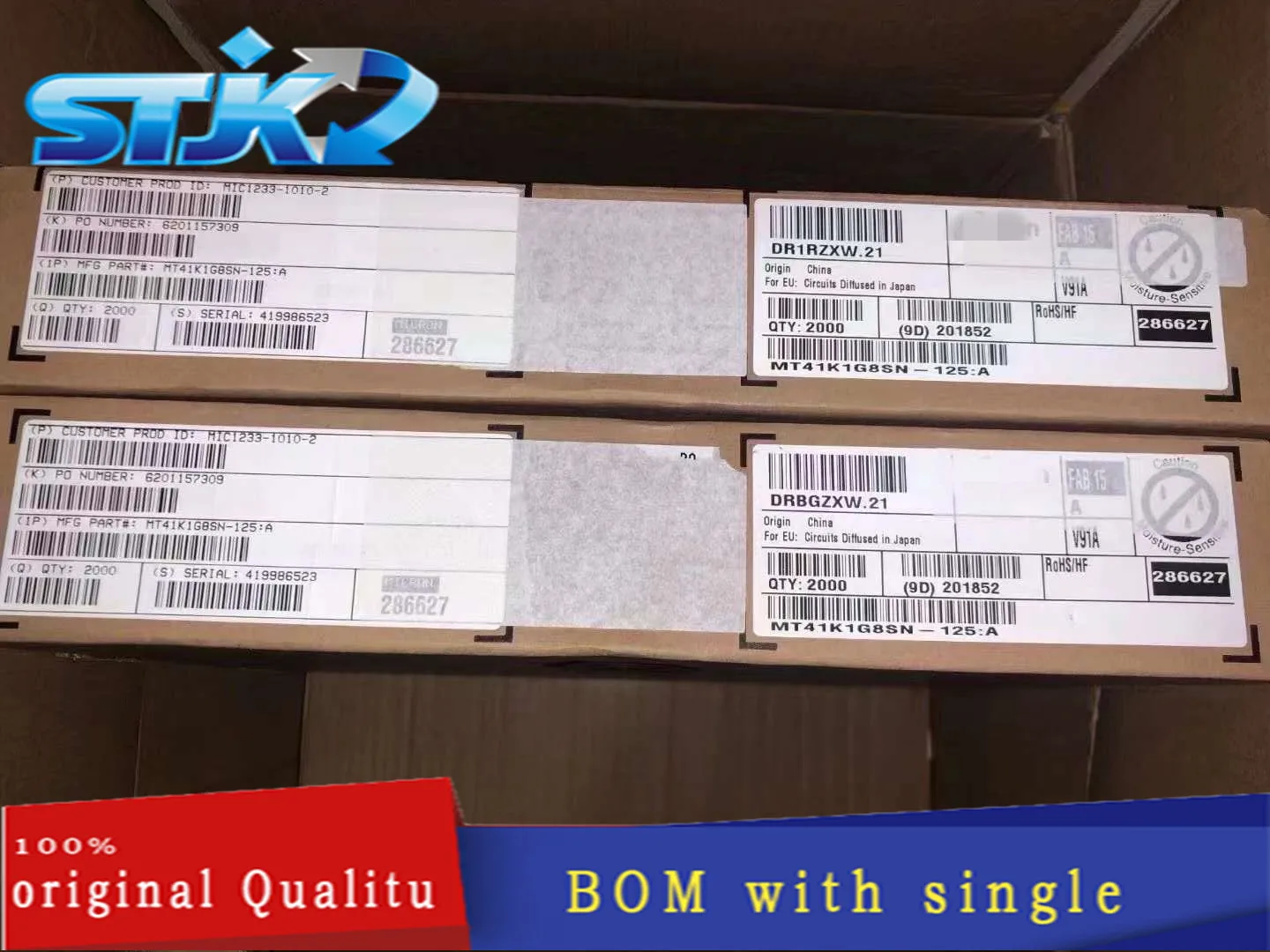 IC MT41K1G8SN-125:A BGA DC2021+ Interface - serializer, solution series New original Not only sales and recycling chip 1PCS
IC MT41K1G8SN-125:A BGA DC2021+ Interface - serializer, solution series New original Not only sales and recycling chip 1PCS